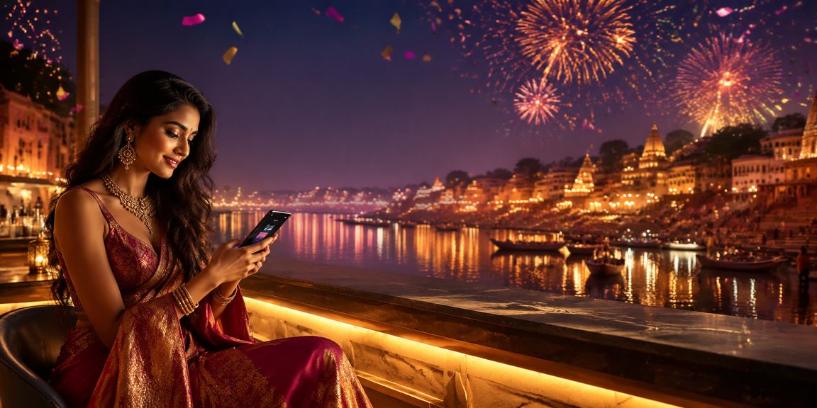 Mobile casino payments illustration in Varanasi